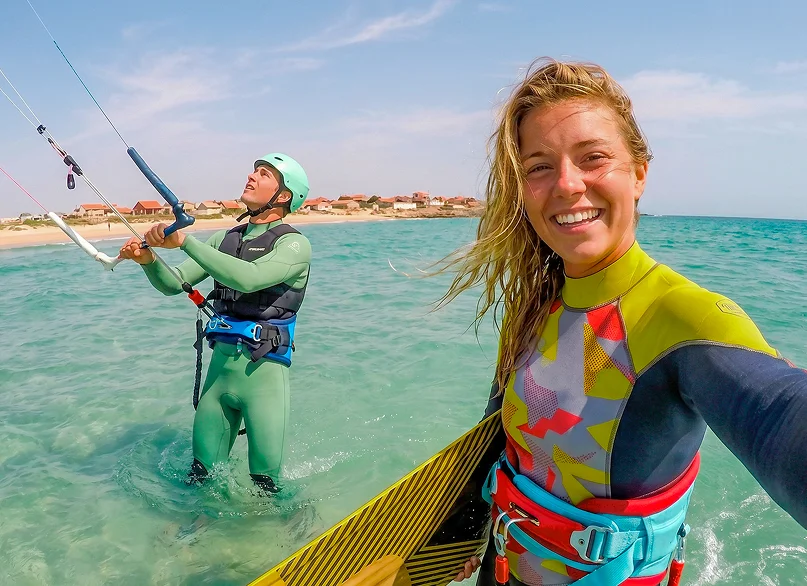 Intensive kitesurf coaching in small groups